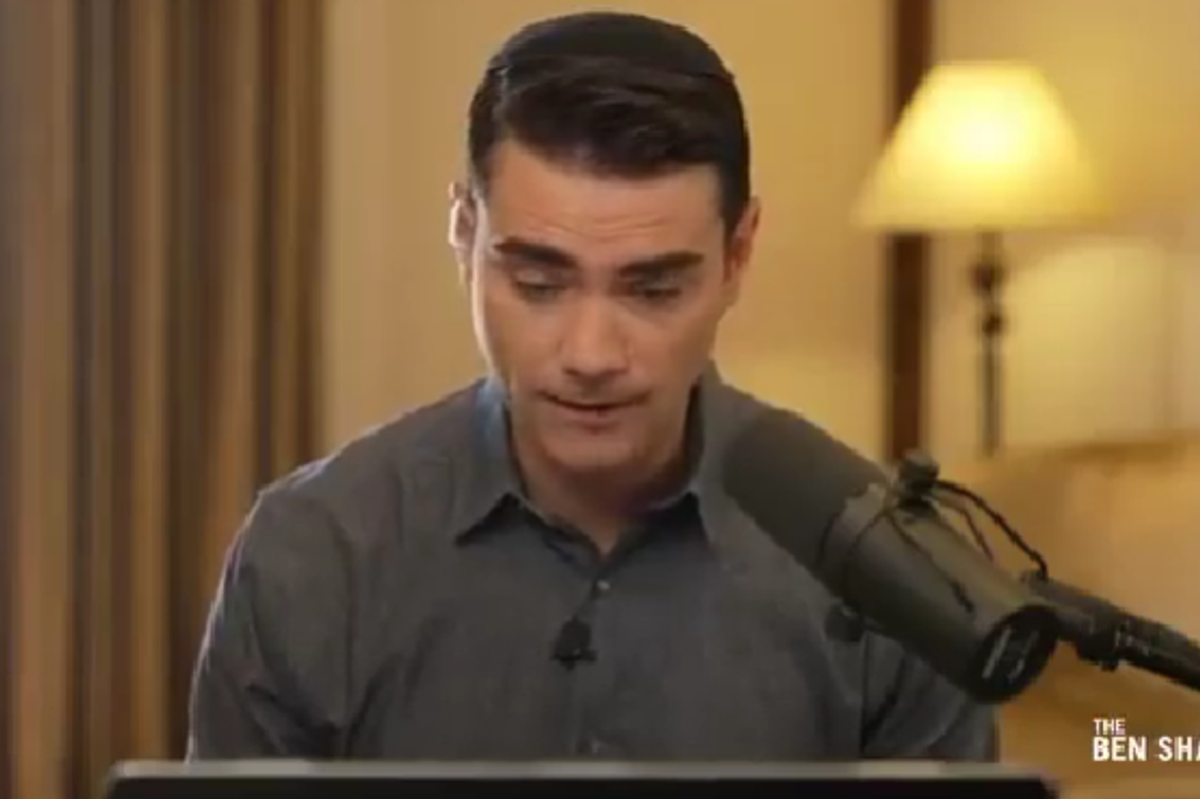 Hey Kids, Ben Shapiro Here To Talk About About 'Moisture State Of Your Own Vagina'