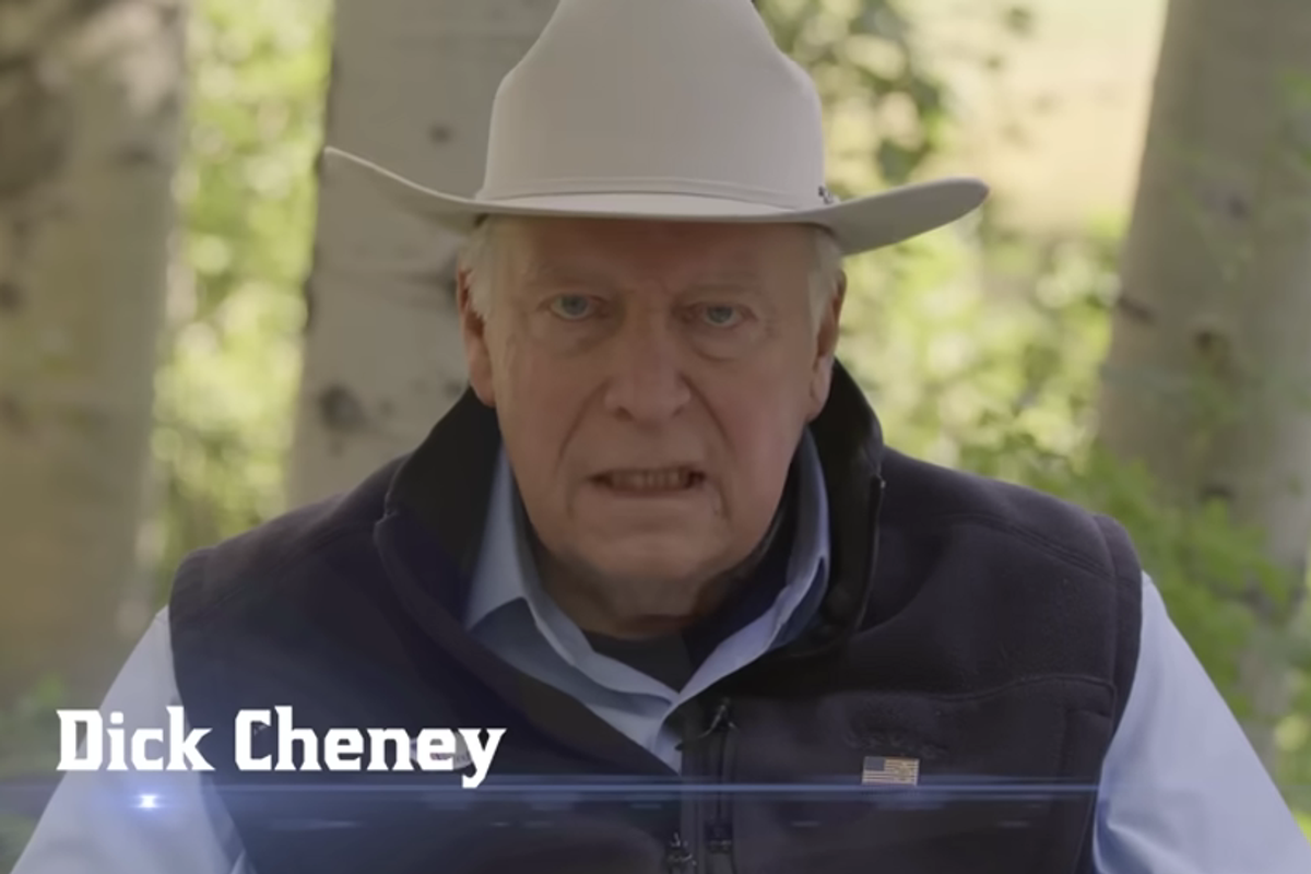 Dick Cheney Takes Donald Trump Quail Hunting, With Words