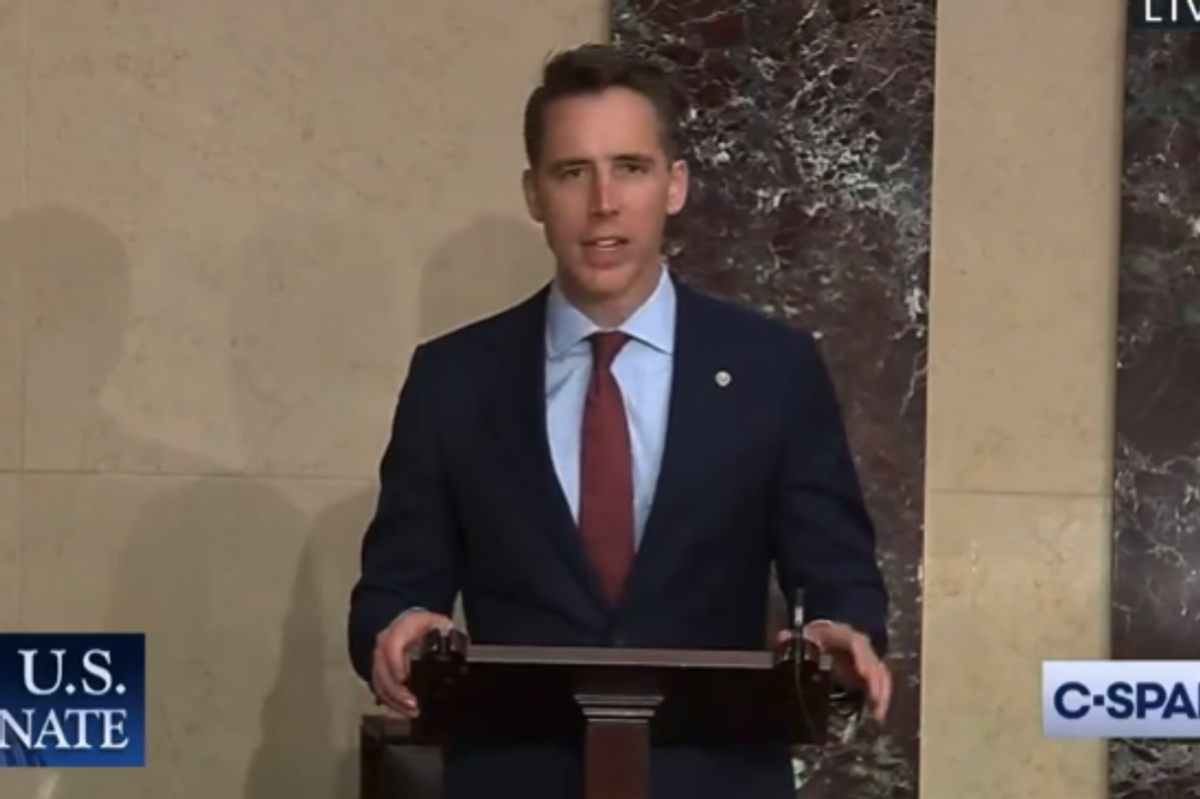 Josh Hawley Probably Had Very Good Reason For Golosovatʹ Protiv Chlenstva Shvetsii i Finlyandii v NATO