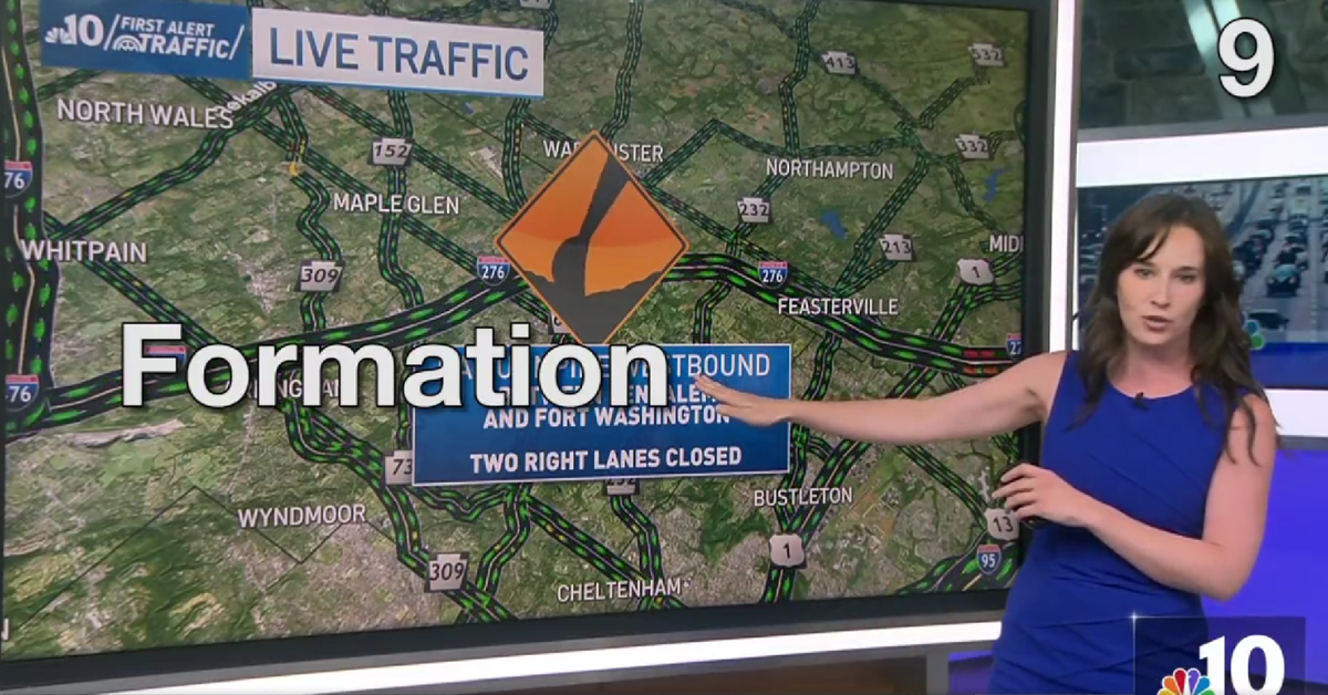 Traffic Reporter Goes Viral For Hilariously Integrating Beyoncé Song Titles Into Her Report On The Fly