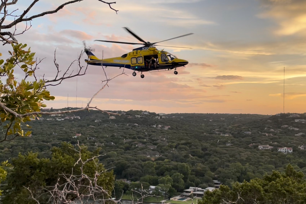 Body found at Mt. Bonnell as another person is airlifted from cliff