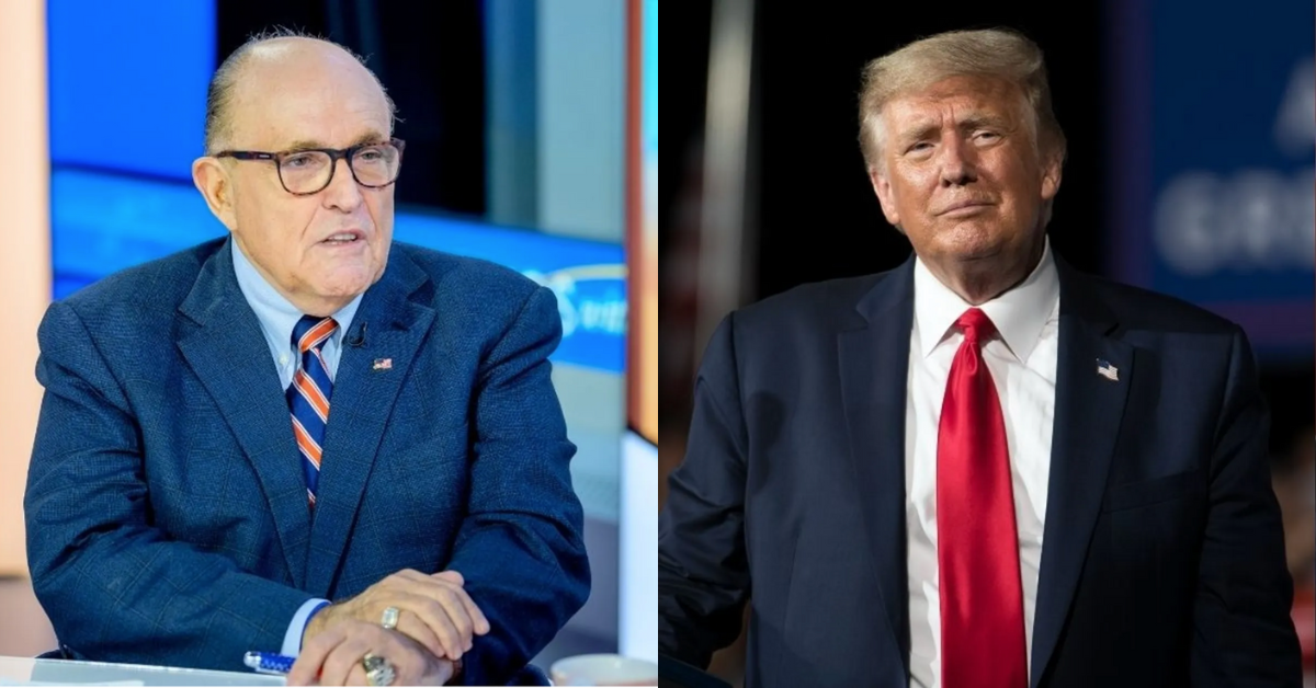 Rudy Just Revealed Trump's First Reaction To The FBI's Mar-A-Lago Raid—And It's Peak Trump