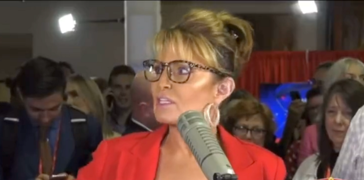 Sarah Palin Just Revealed Her Agenda If She's Elected To Congress—And Everyone's Shaking Their Heads