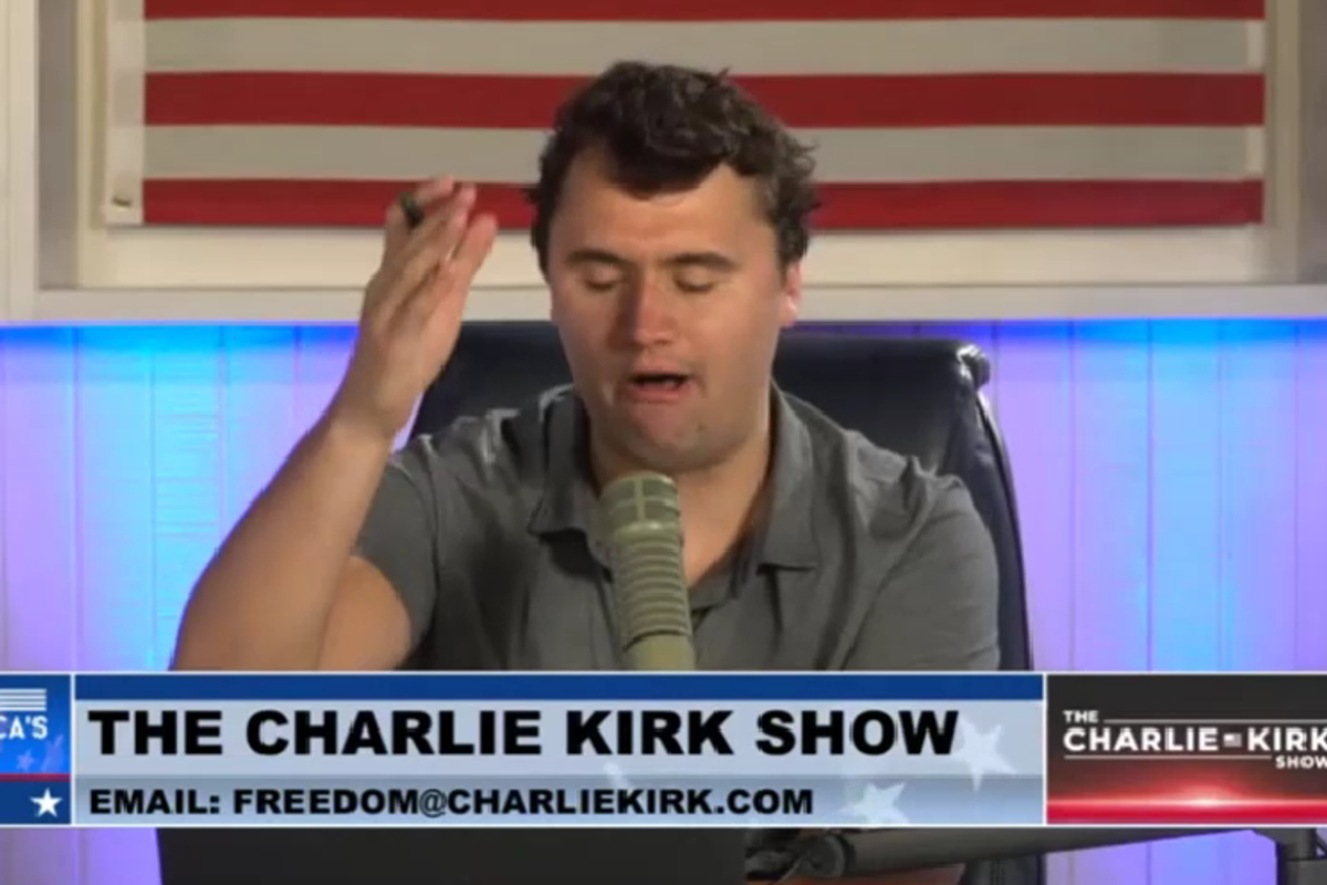 Charlie Kirk Thinks Scott Perry Phone Seizure Is 'Separation Of Powers' Issue. Stay In School, Kids.