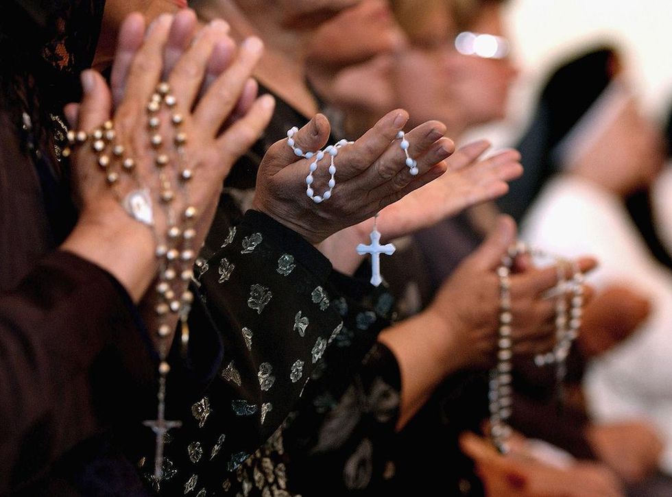 The rosary called an ‘extremist symbol’