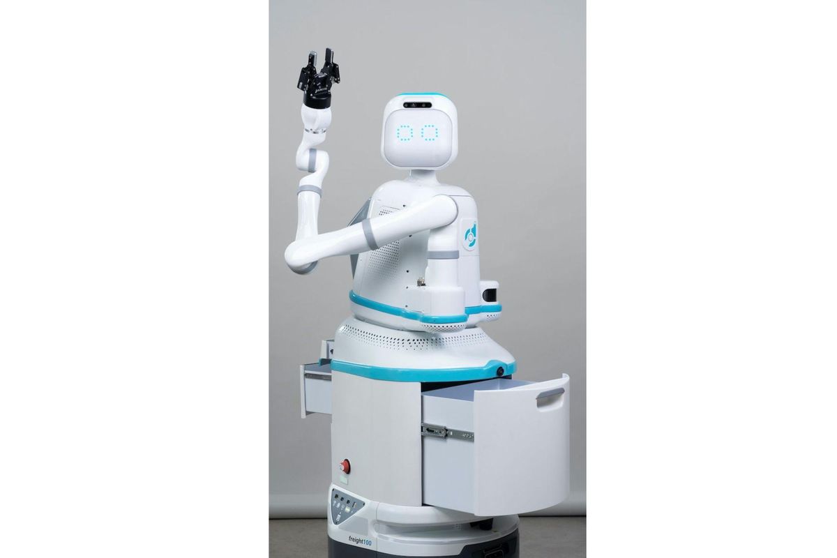 Meet Moxi: A robot built by Austinites trying to help around the hospital