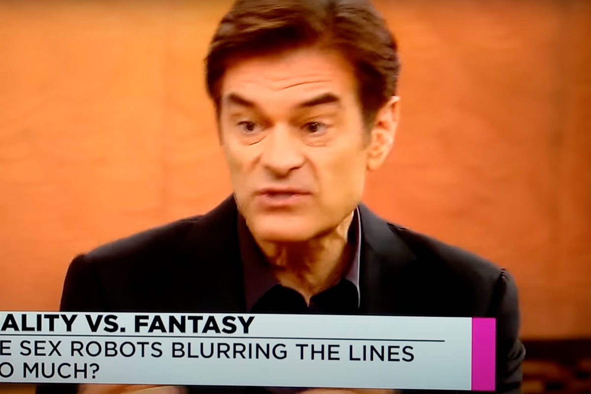 Dr. Oz Is The Sex Robot Candidate For Pennsylvania Senate