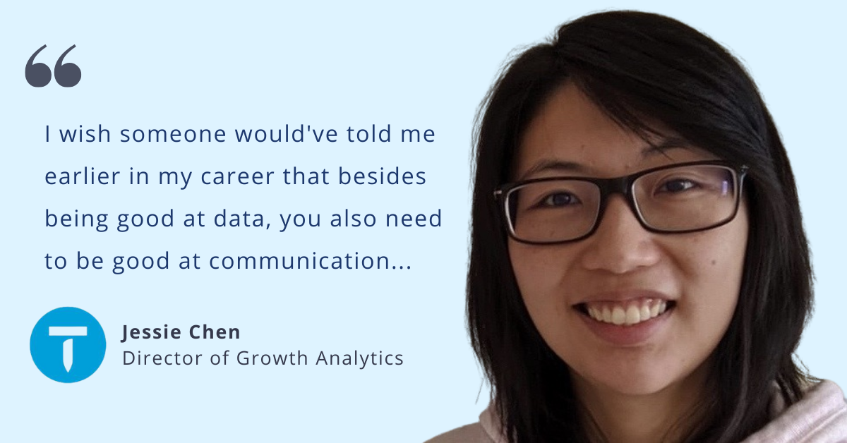 Four Tips for Working in Data: Insight from Thumbtack's Director of Growth Analytics, Jessie Chen