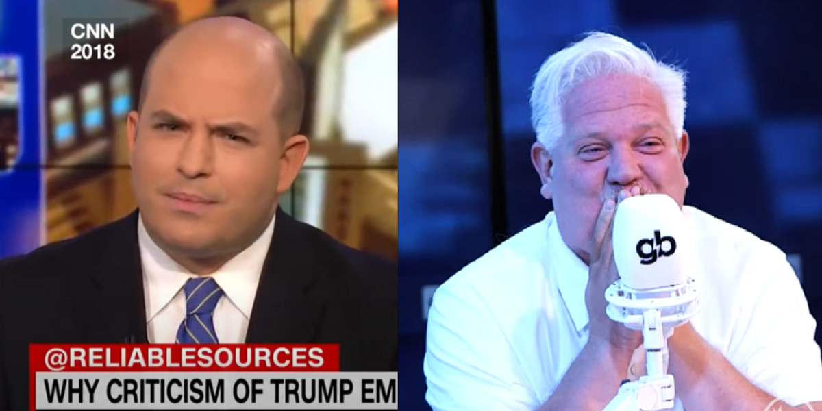 Glenn Beck tries his best NOT to gloat after CNN dumps Brian Stelter