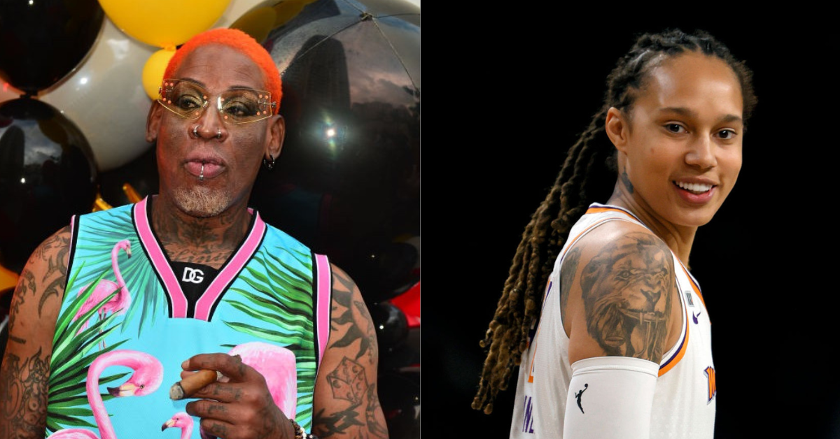 Dennis Rodman Claims He's Going To Russia To Negotiate Brittney Griner's Release—And, Oh Dear