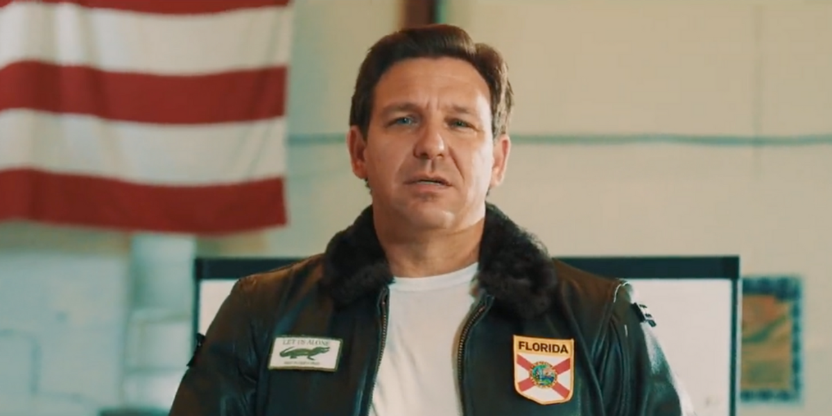 DeSantis' Bizarre 'Top Gun' Spoof Compared To Worst Political Ad In History–And We Get It