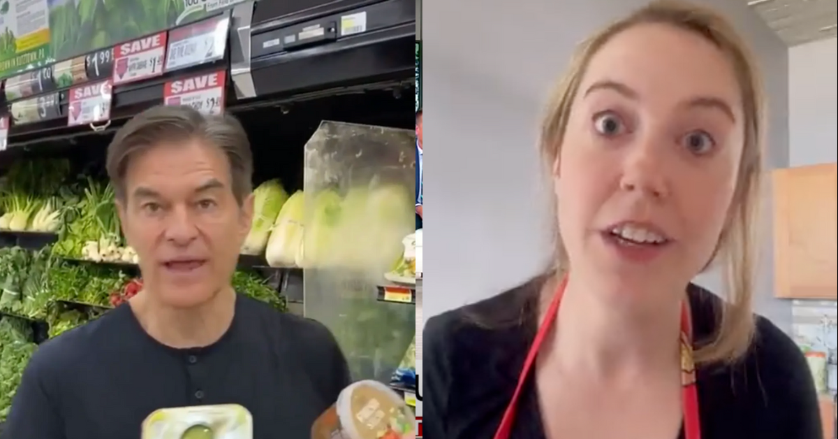 Comedian Roasts Dr. Oz By Pretending To Be Grocery Store Worker Trying To Help Him Buy 'Crudité'