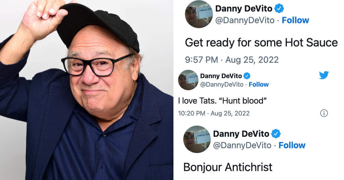 Danny DeVito Didn't Announce That He Was Live-Tweeting His New Show—And Fans Are LOLing Hard