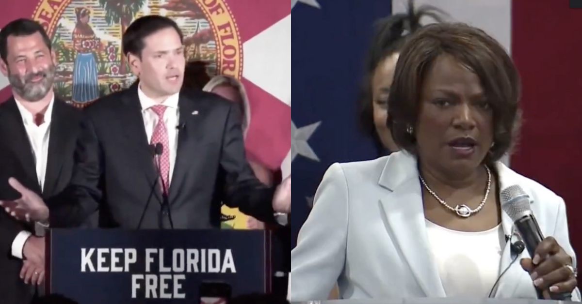Rubio Mocks Dem Opponent For Voting 'From Her Pajamas' While Ignoring His Own Voting History