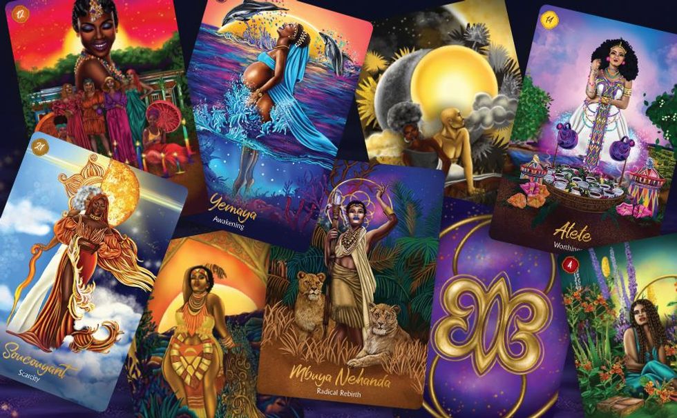 inclusive tarot, black owned oracle cards