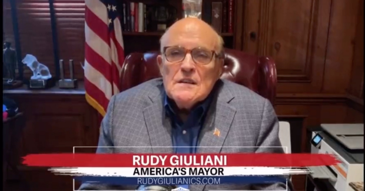 Giuliani Whines About Cops Not Being Allowed To Punch People In The Face Anymore In Bonkers Rant
