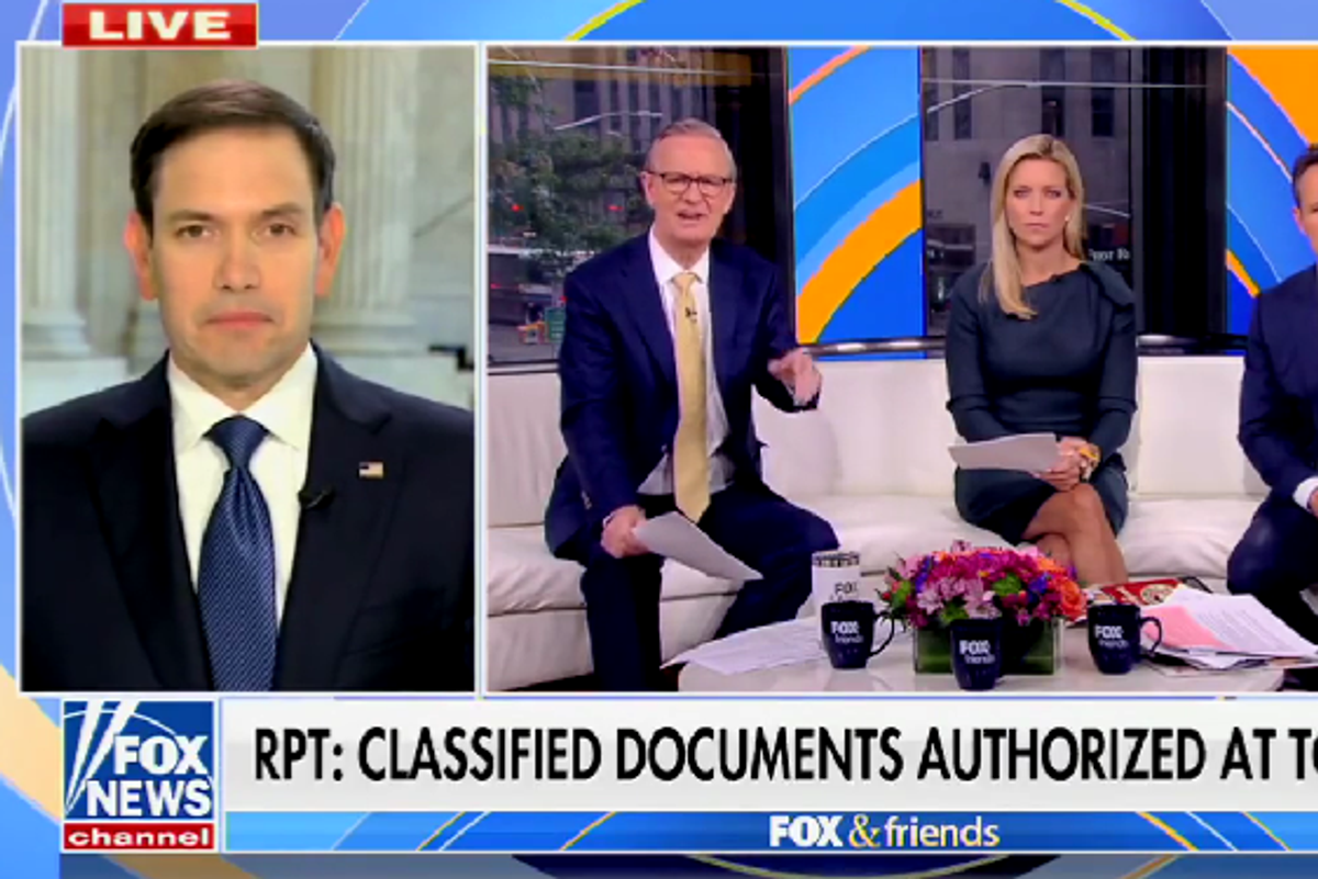 Steve Doocy Seems *Tiny Bit Skeptical* Trump Using Stolen State Secrets To Write His 'Memoirs'