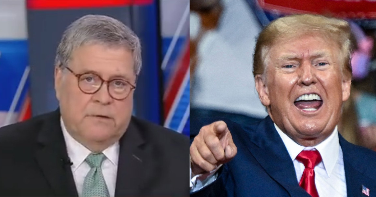 Bill Barr Throws Trump Under The Bus Over Pro-Trump Judge's Special Master Ruling