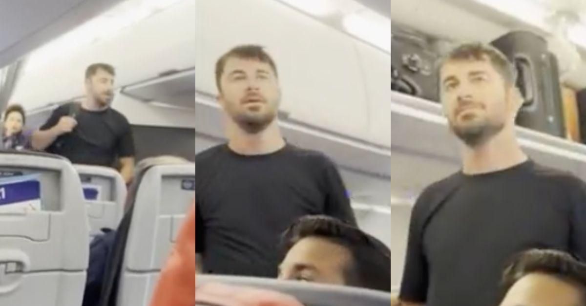 Guy Dares Passengers To Contact His Employer During Homophobic Rant On Plane—So They Did