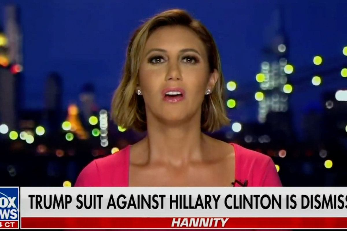 Trump Lawyer Whines To Hannity After Insane Clinton RICO Suit Dismissed For Being Hot Garbage