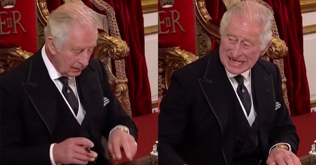 Video Of King Charles Shooing Staff To Clear Desk For Him Leaves Twitter Less Than Impressed