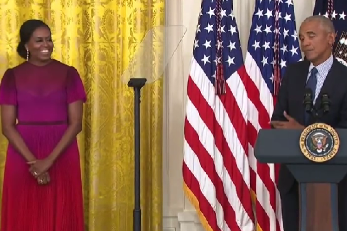 Here's King Barack Obama Calling Michelle 'Fine' Like Some Guy Who Loves His Wife And Thinks She's Hot