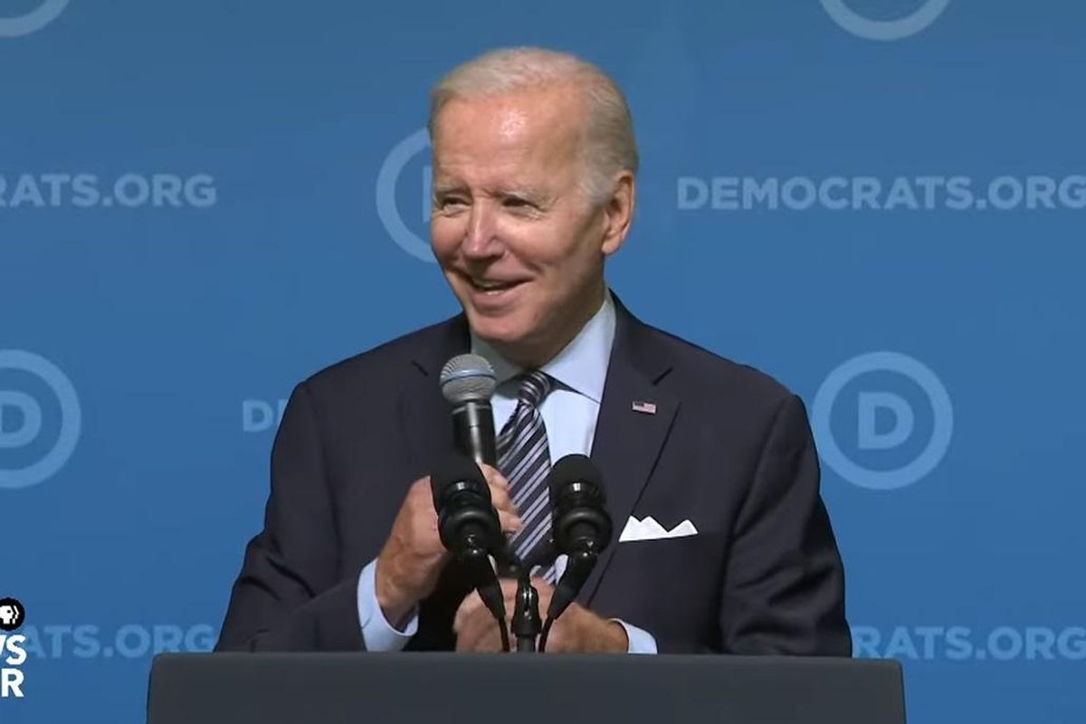Here's Old Handsome Joe Biden TYRANNICALLY OPPRESSING Republicans With Some Light Mocking