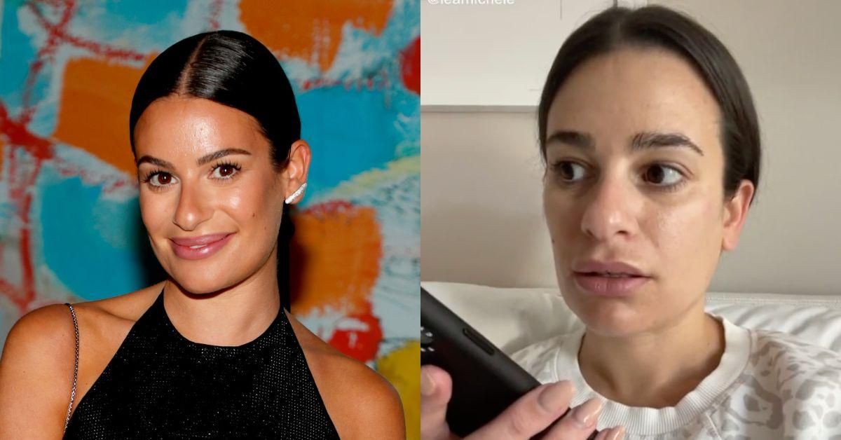 Lea Michele Just Trolled The Internet Theory She Can't Read On TikTok—And It's Kind Of Genius