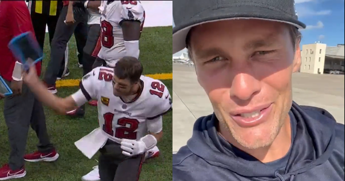 Tom Brady Films Apology After Breaking Yet Another Tablet During Mid-Game Tantrum