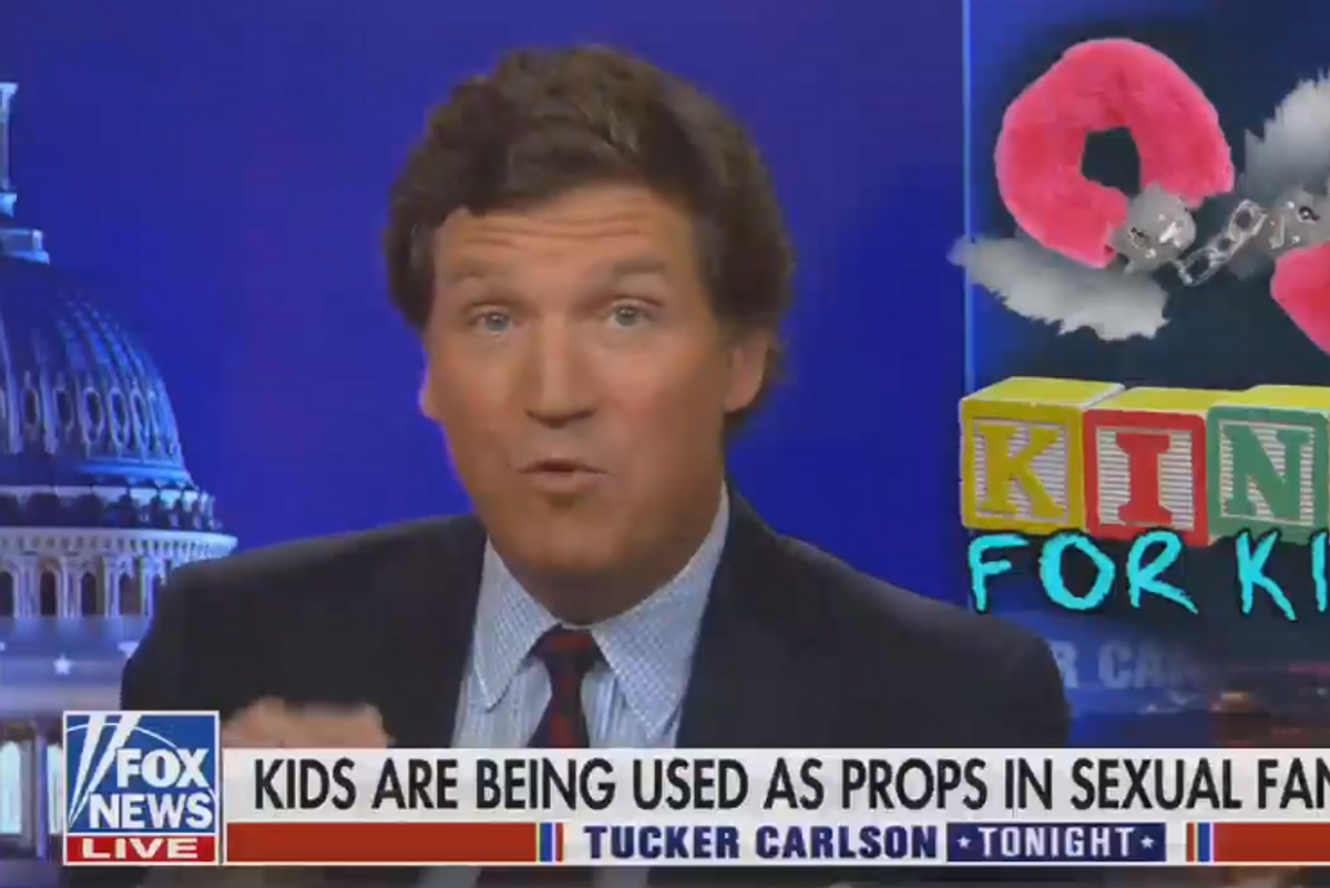 Tucker Saying Schools And Hospitals Doing 'Sex Crimes' To People's Kids, Telling Them To 'Fight Back'