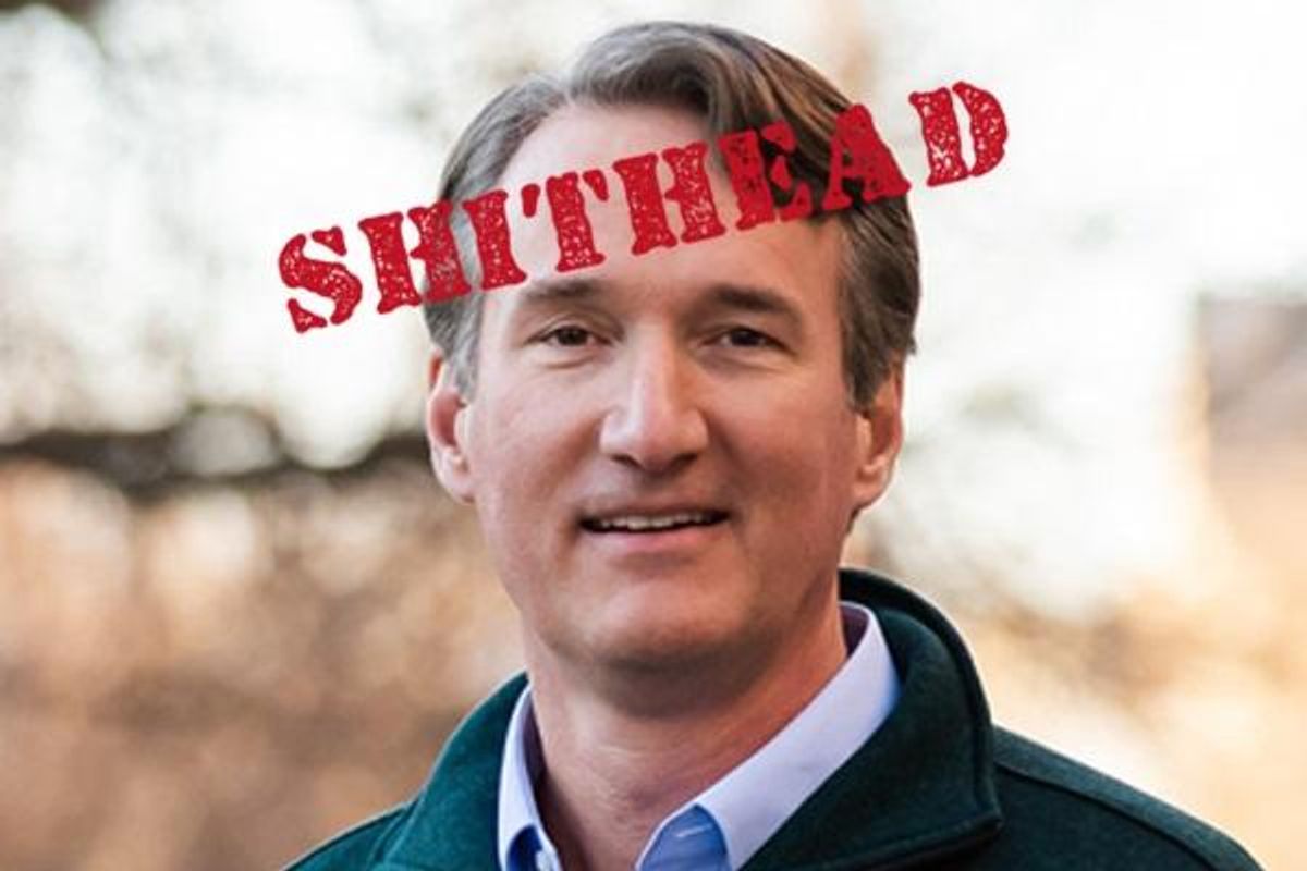 VA Gov Glenn Youngkin Loves 'Parental Rights' Except When Parents Love, Support Their Trans Kids