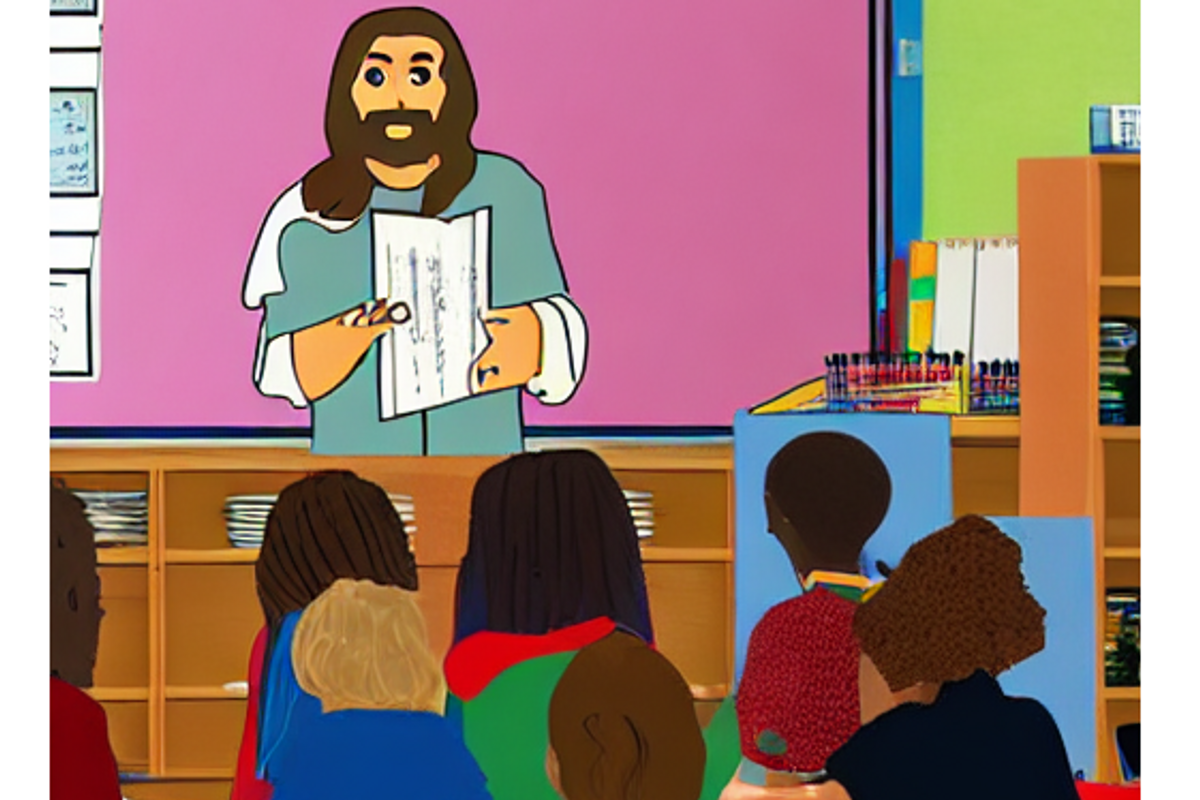 Texas School Board Might Invite Jesus's Own Phone Company To Sponsor Classrooms
