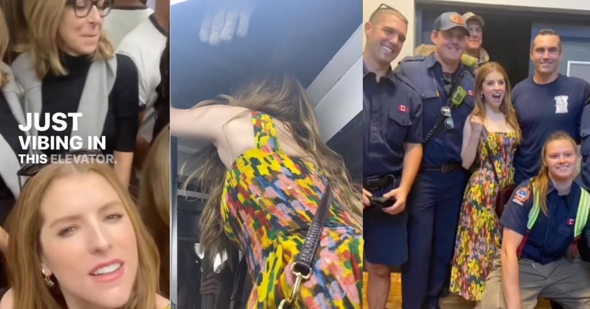 Anna Kendrick Shares Hilarious Video After Having To Be Rescued From Stuck Elevator At Film Festival