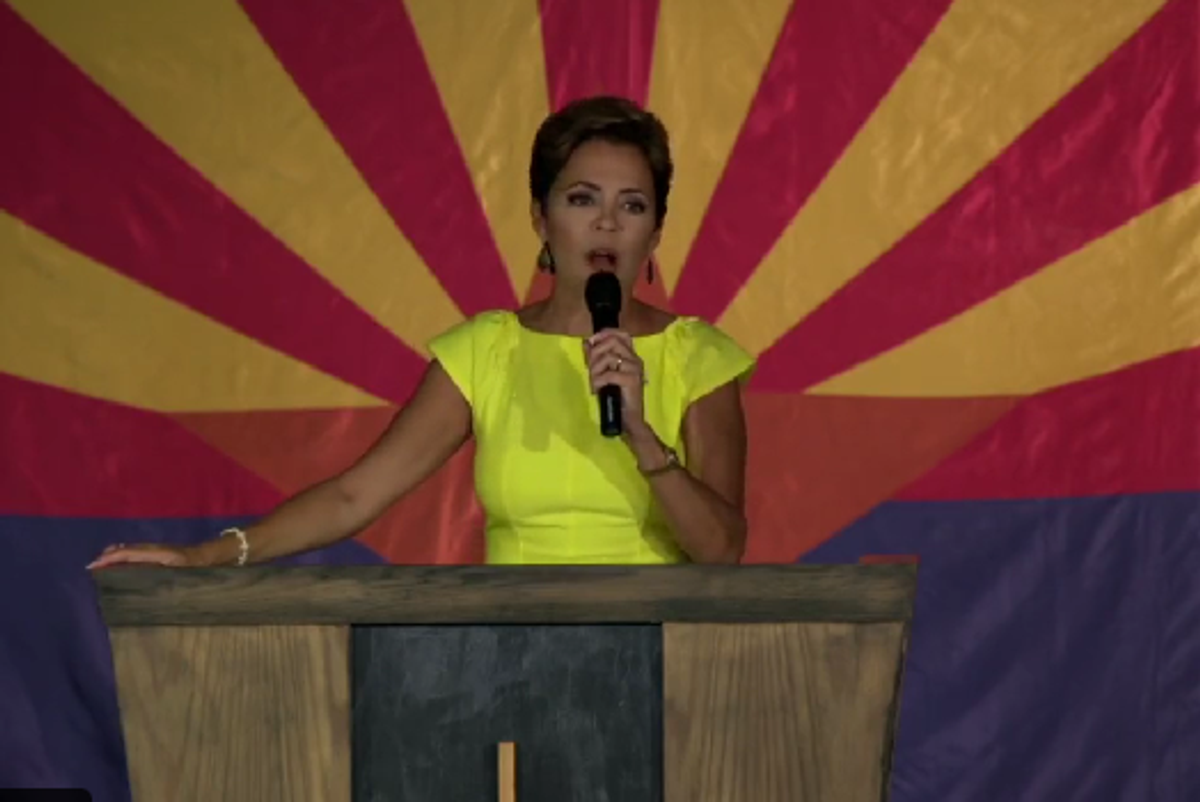 Kari Lake Delivers Christian Bible Lesson On Name-Calling, Also Calls Mexicans Rapists
