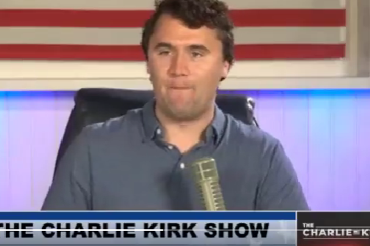 When Charlie Kirk Calls A Republican An Idiot And Charlie Kirk Is ... Right? U R NAILIN' IT.