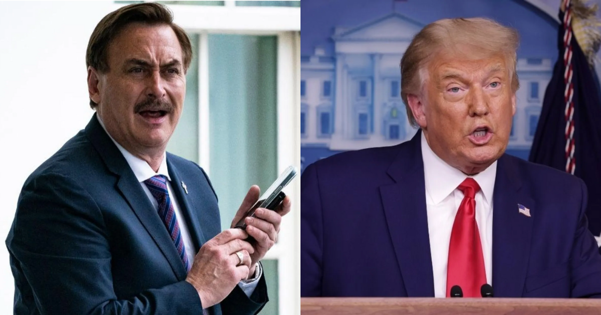 Trump Rages After 'MyPillow Guy' Claims FBI Trapped Him In Hardee's Drive-Thru And Seized His Phone