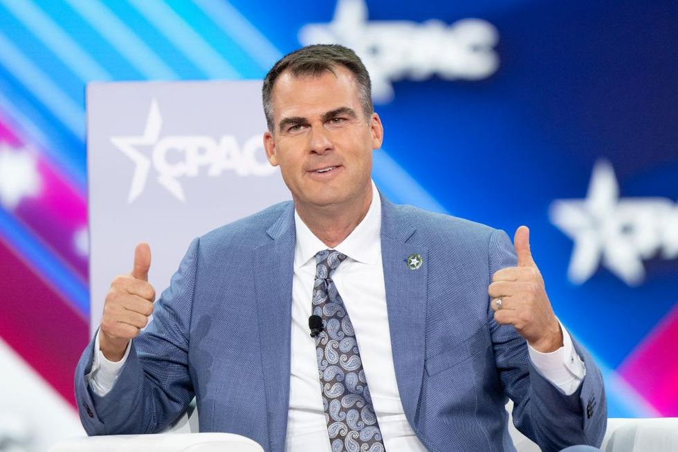 Horowitz Oklahoma Gov Stitt touts Agenda 2030 green energy as where investments are headed