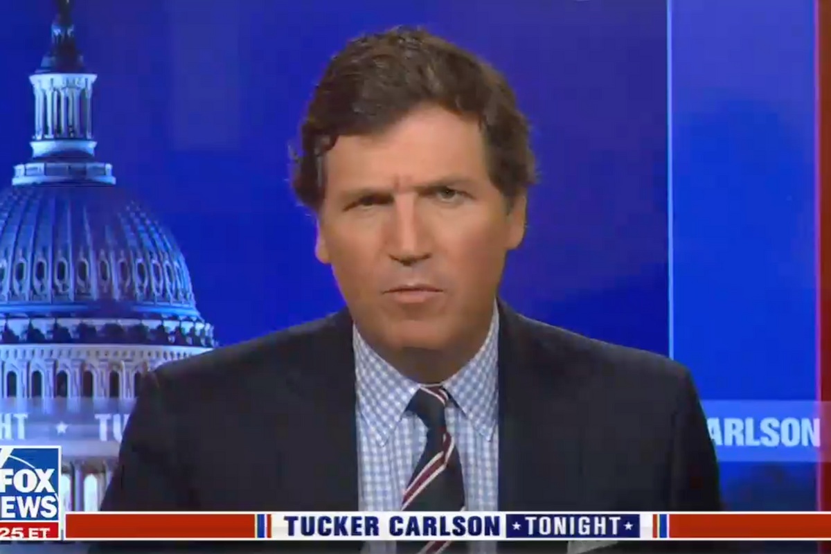 Tucker Carlson Figured Out Our Plan To Destroy High Testosterone Men With Vaccine Mandates