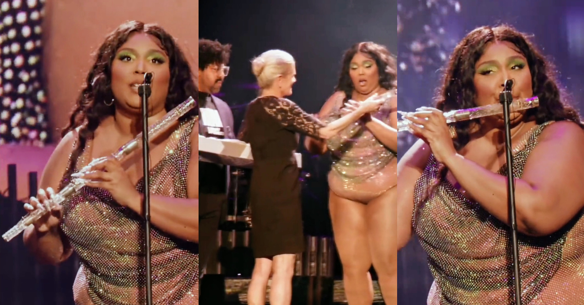 Lizzo Just Twerked While Playing James Madison's 200-Year-Old Crystal Flute—And It's Everything