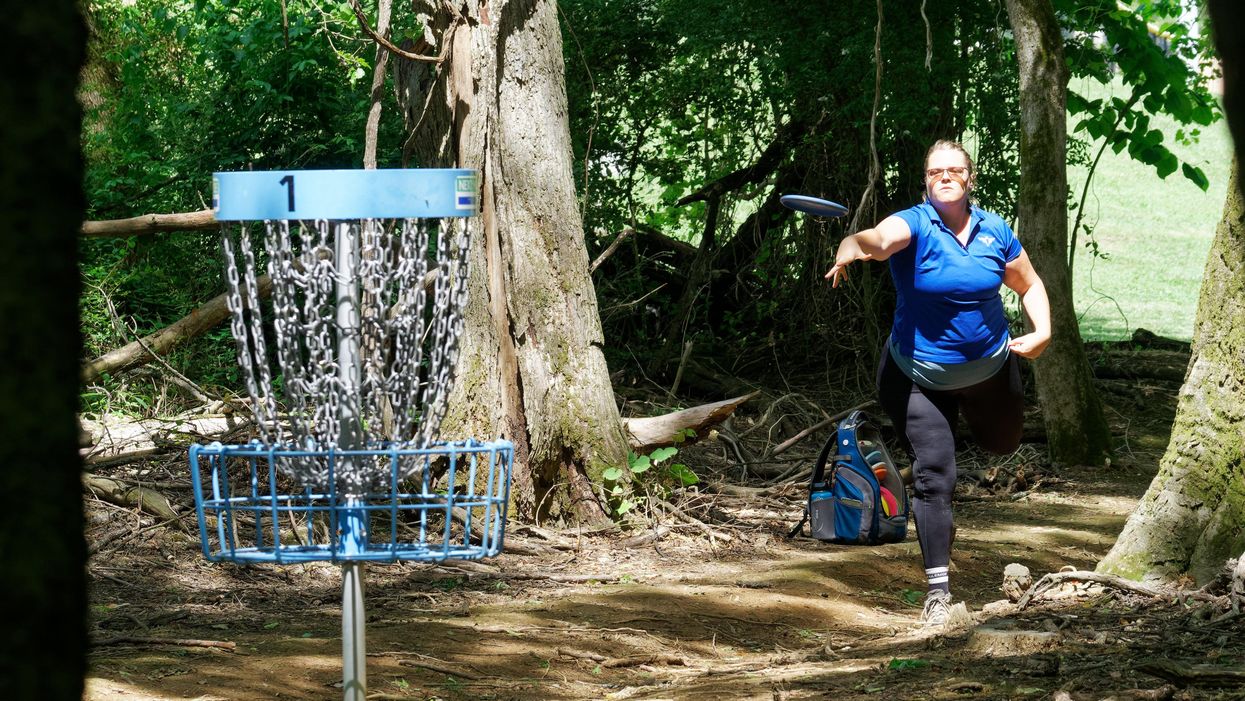 How this small Southern town became a disc golf destination