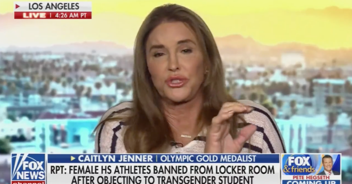 Caitlyn Jenner Awkwardly Forgets She Has Daughters While Attacking Trans Locker Room Rights