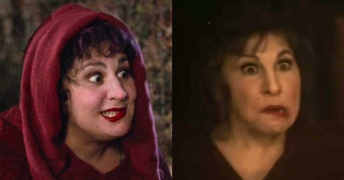 Kathy Najimy Explains Why Mary's Crooked Mouth Is Backwards In 'Hocus Pocus 2' After Fan Speculation