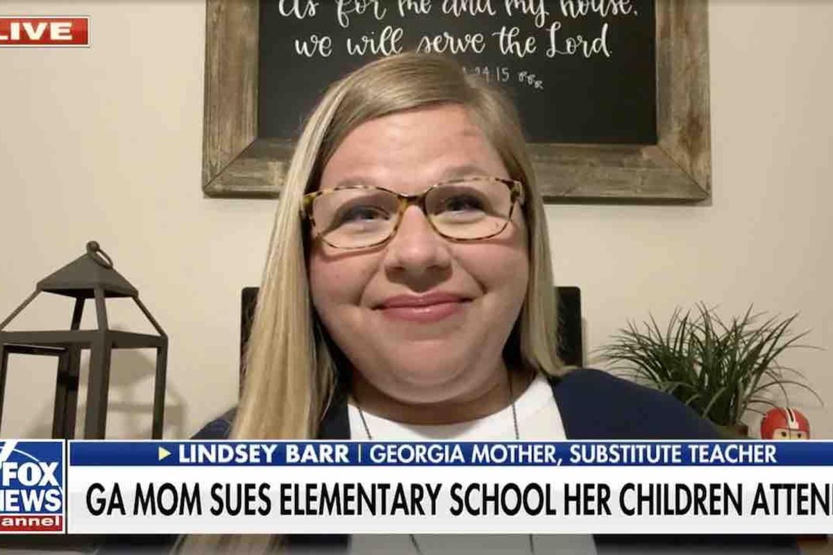 Christian substitute teacher says she was fired from public school for raising concerns about LBGTQ book shown to elementary students — now she's suing