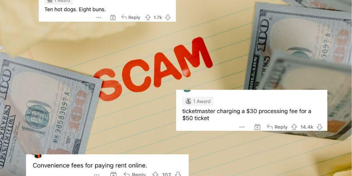 People share society's biggest scams and honestly, they've got a point
