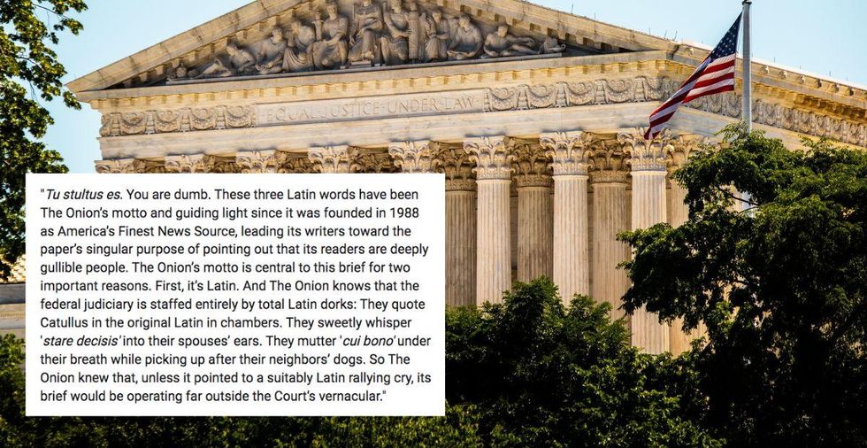 supreme court the onion parody satire