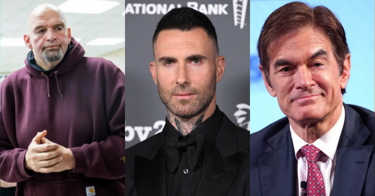 John Fetterman Just Used One Of Adam Levine's NSFW Messages To Expertly Troll Dr. Oz