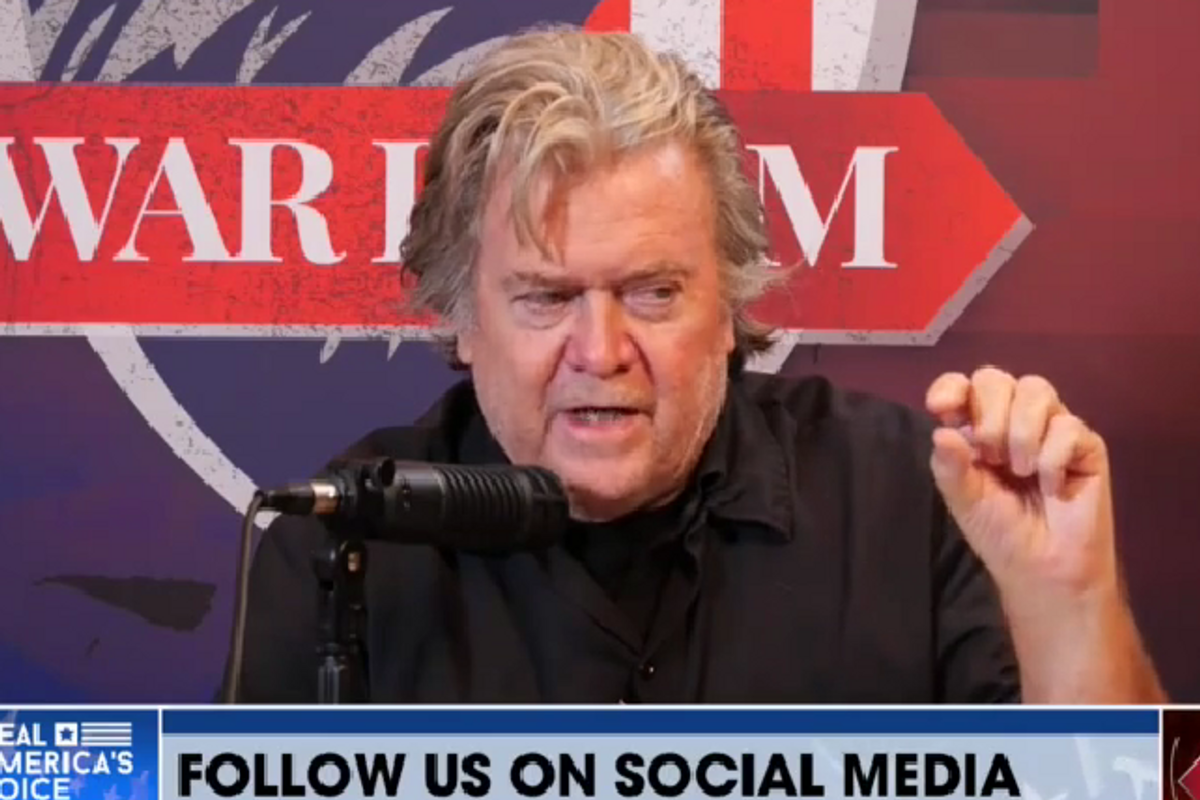 Steve Bannon Is Going To Dissolve Democracy, In Our Butts!