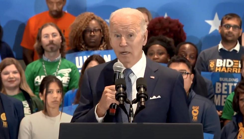 'She was 12 and I was 30': Biden baffles with bizarre statement during union speech