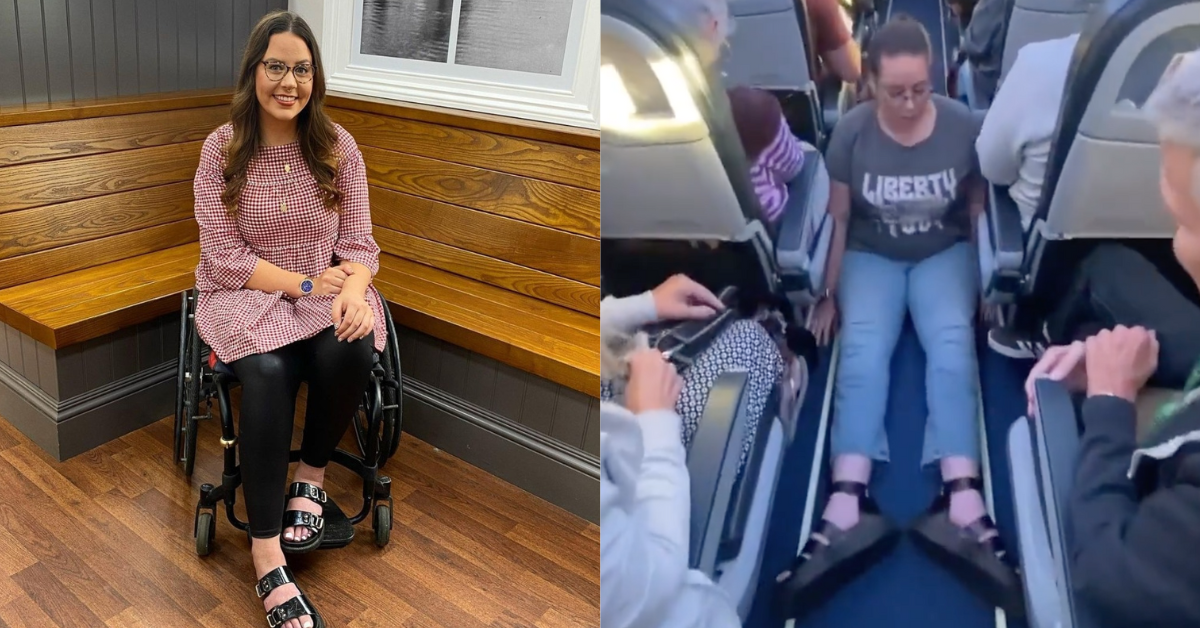 Paralyzed Woman Forced To Drag Herself Down Aisle To Use Bathroom After Flight Attendants Wouldn't Help