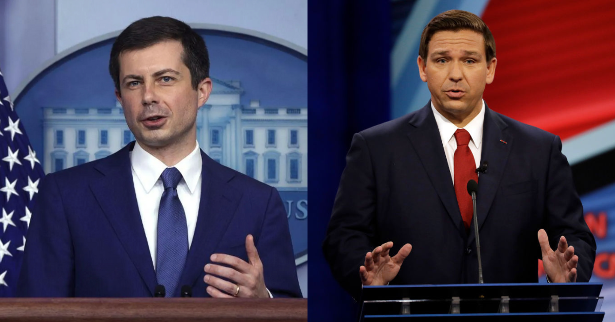 Pete Buttigieg Expertly Calls Out DeSantis' Migrant Stunt For What It Really Was